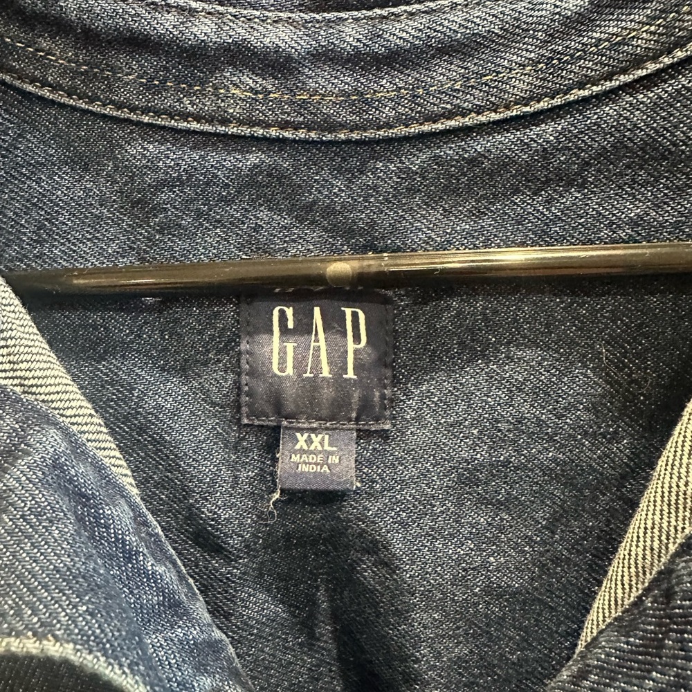 GAP Dark Blue Denim Dress - Picture 3 of 5
